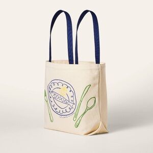♠️🐠 kate spade x Target Fish Embroidered Canvas Tote Bag